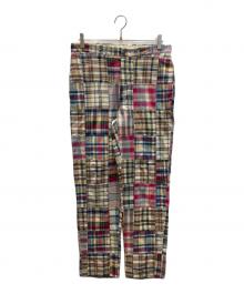 POLO BY RALPH LAUREN（ポロ バイ ラルフローレン）の古着「パッチワークパンツ」｜マルチカラー