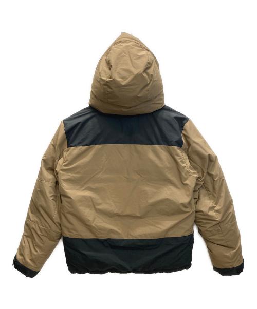 FIRST DOWN（ファーストダウン）FIRST DOWN (ファーストダウン) ラップダウンパーカー / WRAP DOWN PARKA ベージュ×ブラック サイズ:SIZE Lの古着・服飾アイテム