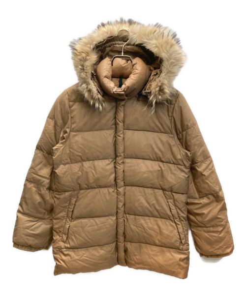 MONCLER（モンクレール）MONCLER (モンクレール) ダウンコート ブラウン サイズ:SIZE 0の古着・服飾アイテム
