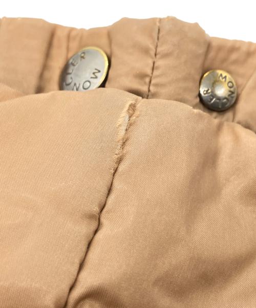 MONCLER（モンクレール）MONCLER (モンクレール) ダウンコート ブラウン サイズ:SIZE 0の古着・服飾アイテム