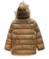 MONCLER (モンクレール) ダウンコート ブラウン サイズ:SIZE 0：15000円