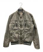 CHEVIGNONシェビニオン）の古着「ライダースジャケット」｜グレー