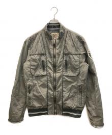 CHEVIGNON（シェビニオン）の古着「ライダースジャケット」｜グレー