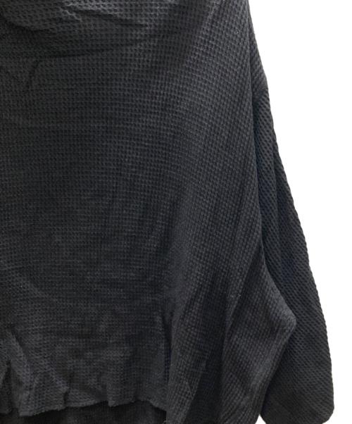 ARMY TWILL（アーミーツイル）ARMY TWILL (アーミーツイル) JOURNAL STANDARD (ジャーナルスタンダード) Waffle Hoodie ブラック サイズ:下記参照の古着・服飾アイテム