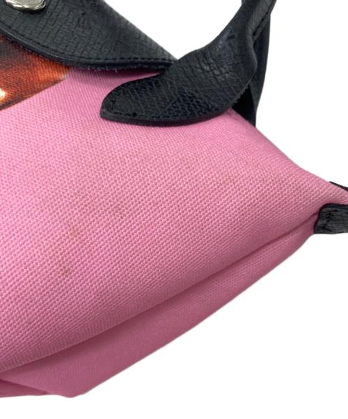 LONGCHAMP（ロンシャン）LONGCHAMP (ロンシャン) TOILET PAPER (トイレットペーパー) ショルダーバッグ ピンクの古着・服飾アイテム