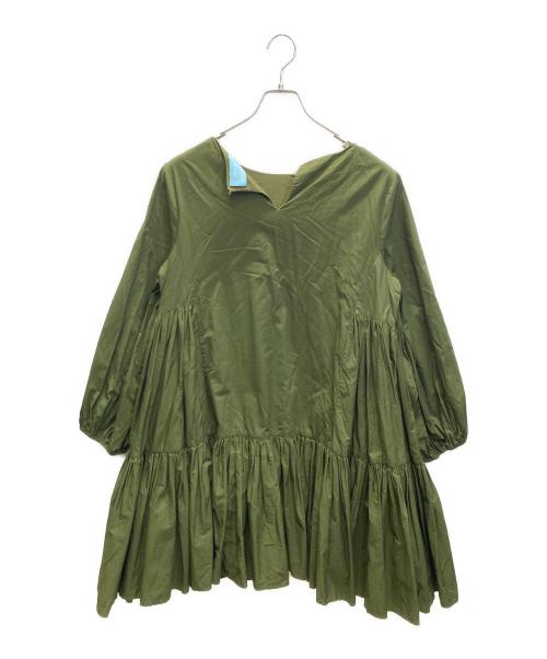 merlette（マーレット）Merlette (マーレット) TOMORROW LAND (トゥモローランド) SOLIMAN DRESS グリーン サイズ:Freeの古着・服飾アイテム