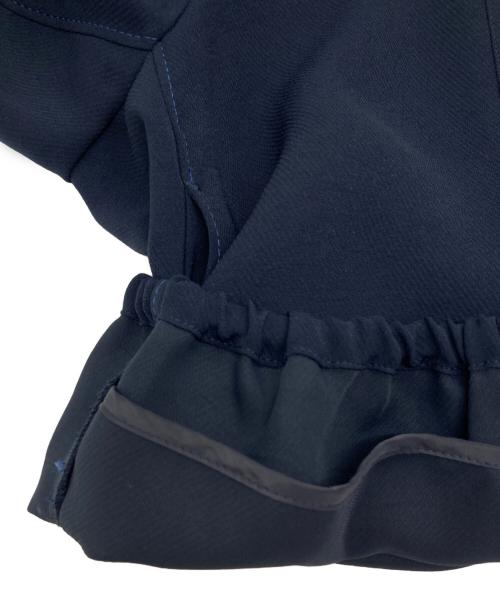 UNITED ARROWS（ユナイテッドアローズ）UNITED ARROWS (ユナイテッドアローズ) COMFY ノーカラー ジップアップ ジャケット ネイビー サイズ:SIZE 38の古着・服飾アイテム