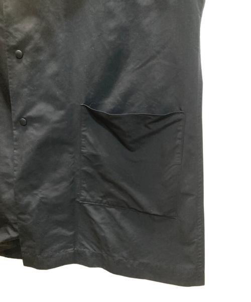 My Beautiful Landlet（マイビューティフルランドレット）My Beautiful Landlet (マイビューティフルランドレット) microtty oxford long shirt coat ブラック サイズ:SIZE 1の古着・服飾アイテム