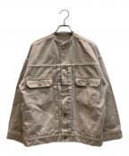 IENAイエナ）の古着「カラーチノリメイクルーズブルゾン」｜ブラウン