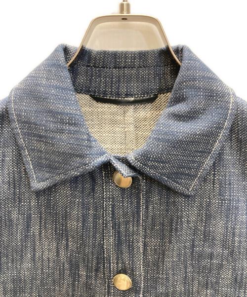 Max Mara Studio（マックスマーラ ストゥディオ）MAX MARA STUDIO (マックスマーラ ストゥディオ) カバーオール ブルー サイズ:SIZE 34の古着・服飾アイテム