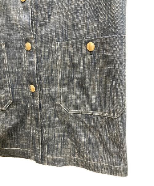 Max Mara Studio（マックスマーラ ストゥディオ）MAX MARA STUDIO (マックスマーラ ストゥディオ) カバーオール ブルー サイズ:SIZE 34の古着・服飾アイテム