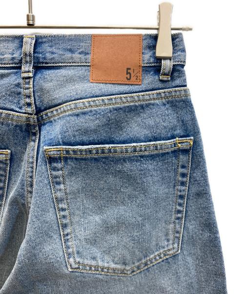 Spick and Span（スピック＆スパン）Spick and Span (スピック＆スパン) 5 1/2 BAGGY DENIM ブルー サイズ:W26 未使用品の古着・服飾アイテム
