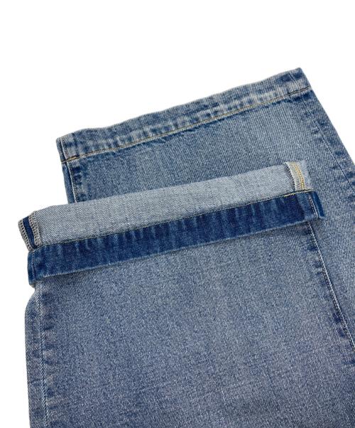 Spick and Span（スピック＆スパン）Spick and Span (スピック＆スパン) 5 1/2 BAGGY DENIM ブルー サイズ:W26 未使用品の古着・服飾アイテム