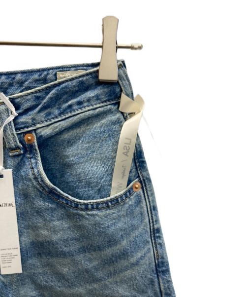 Something（サムシング）Something (サムシング) Spick and Span (スピック＆スパン) LISA VINTAGE WIDE ブルー サイズ:XS 未使用品の古着・服飾アイテム