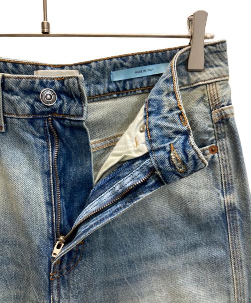 haikure（ハイクル）HAIKURE (ハイクル) AP STUDIO (エーピーストゥディオ) WINONA painter denim ブルー サイズ:SIZE 61cm (W24) 未使用品の古着・服飾アイテム