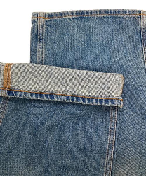 haikure（ハイクル）HAIKURE (ハイクル) AP STUDIO (エーピーストゥディオ) WINONA painter denim ブルー サイズ:SIZE 61cm (W24) 未使用品の古着・服飾アイテム