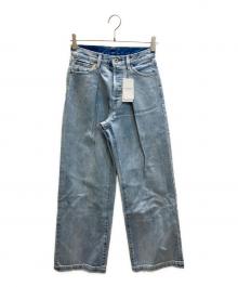 Spick and Span（スピック＆スパン）の古着「5 1/2 LOOSE-LINE DENIM」｜ブルー