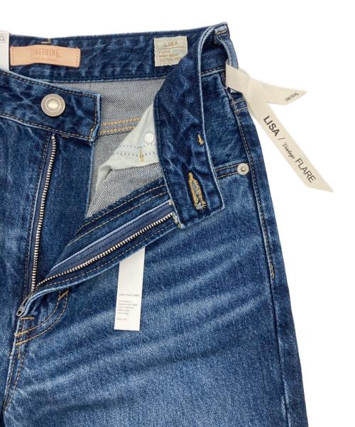 Something（サムシング）Something (サムシング) LISA VINTAGE FLARE インディゴ サイズ:XS 未使用品の古着・服飾アイテム