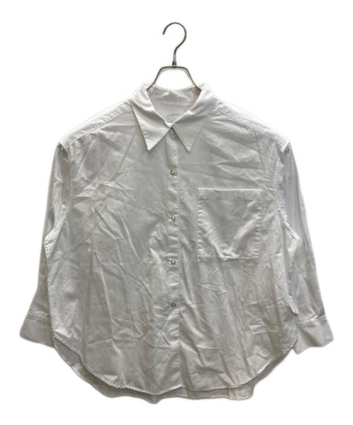 Spick and Span（スピック＆スパン）Spick and Span (スピック＆スパン) 刺繍オーバーシャツ ホワイト サイズ:Free 未使用品の古着・服飾アイテム