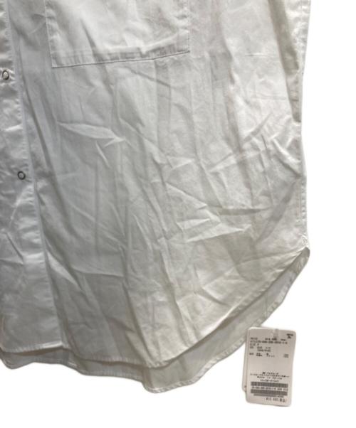 Spick and Span（スピック＆スパン）Spick and Span (スピック＆スパン) 刺繍オーバーシャツ ホワイト サイズ:Free 未使用品の古着・服飾アイテム