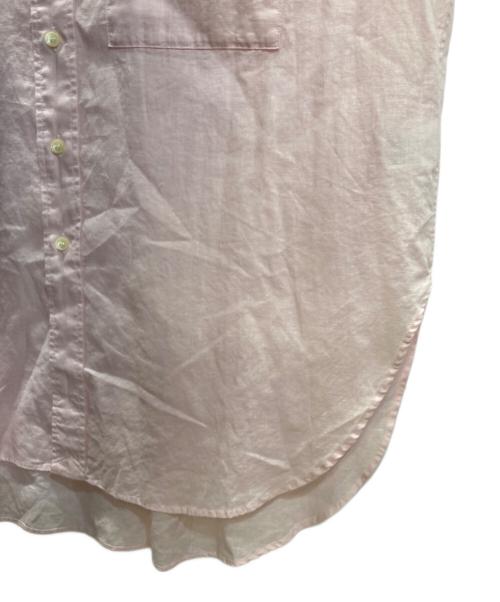 Spick and Span（スピック＆スパン）Spick and Span (スピック＆スパン) コットンリネンルーズシャツ ピンク サイズ:Free 未使用品の古着・服飾アイテム