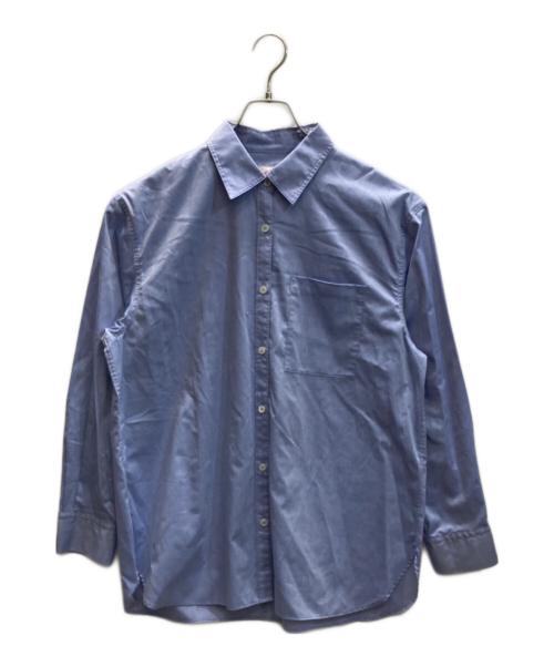 Spick and Span（スピック＆スパン）Spick and Span (スピック＆スパン) ライトオックスオーバーシャツ ブルー サイズ:Freeの古着・服飾アイテム