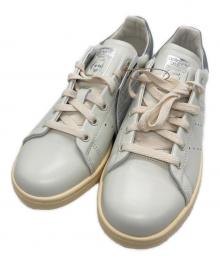 adidas Originals×EDIFICE/IENA（アディダスオリジナル）の古着「STANS MITH LUX Exclusiveモデル レザースニーカー」｜ホワイト×シルバー