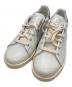 adidas Originals（アディダスオリジナル）の古着「STANS MITH LUX Exclusiveモデル レザースニーカー」｜ホワイト×シルバー