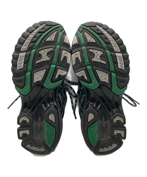 asics（アシックス）asics (アシックス) GEL-NIMBUS 10.1 ブラック×グリーン サイズ:24㎝の古着・服飾アイテム