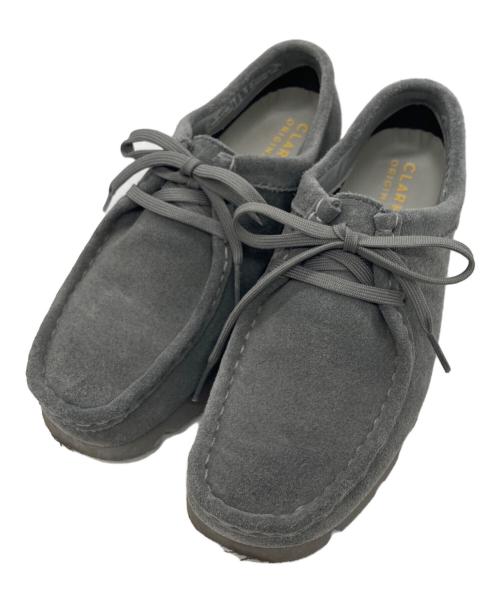 CLARKS（クラークス）CLARKS (クラークス) BEAMS BOY (ビームスボーイ) Wallabee GTX グレー サイズ:23.5cmの古着・服飾アイテム