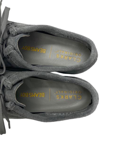 CLARKS（クラークス）CLARKS (クラークス) BEAMS BOY (ビームスボーイ) Wallabee GTX グレー サイズ:23.5cmの古着・服飾アイテム
