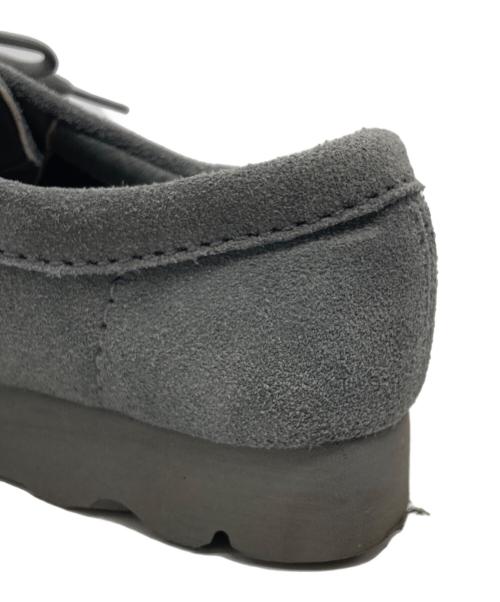 CLARKS（クラークス）CLARKS (クラークス) BEAMS BOY (ビームスボーイ) Wallabee GTX グレー サイズ:23.5cmの古着・服飾アイテム