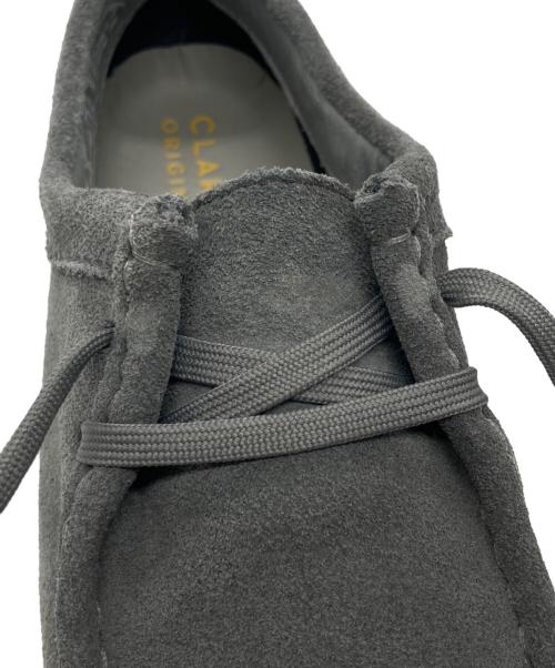 CLARKS（クラークス）CLARKS (クラークス) BEAMS BOY (ビームスボーイ) Wallabee GTX グレー サイズ:23.5cmの古着・服飾アイテム