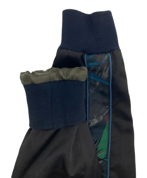 PAUL SMITH（ポールスミス）Paul Smith (ポールスミス) ボタニカル柄 ブルゾン ブラック サイズ:SIZE Mの古着・服飾アイテム