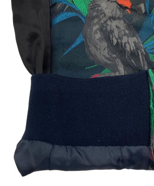 PAUL SMITH（ポールスミス）Paul Smith (ポールスミス) ボタニカル柄 ブルゾン ブラック サイズ:SIZE Mの古着・服飾アイテム