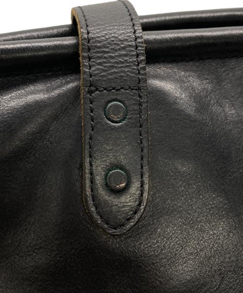 FRED PERRY（フレッドペリー）FRED PERRY (フレッドペリー) レザートートバッグ ブラックの古着・服飾アイテム