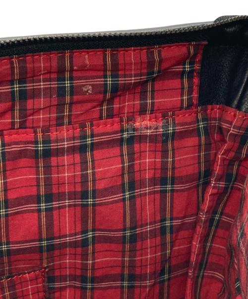 FRED PERRY（フレッドペリー）FRED PERRY (フレッドペリー) レザートートバッグ ブラックの古着・服飾アイテム