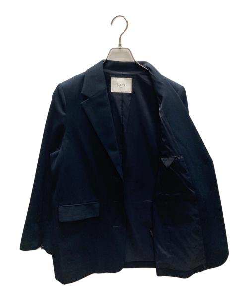 SLOBE IENA（スローブ イエナ）SLOBE IENA (スローブ イエナ) スリットスリーブオーバージャケット ネイビー サイズ:36の古着・服飾アイテム