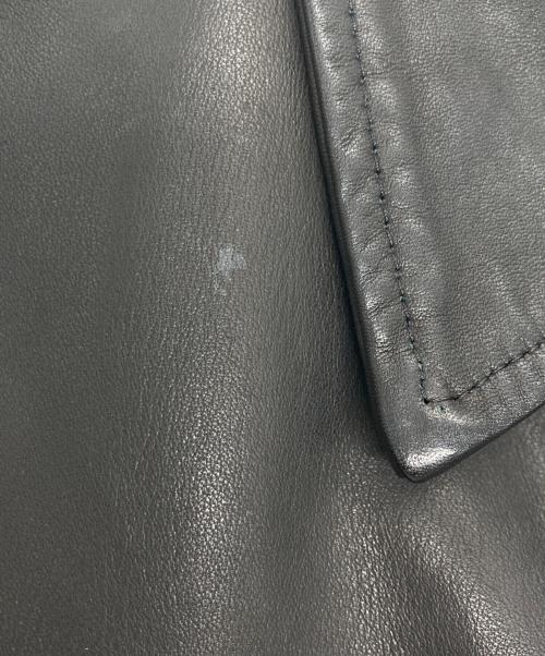 A vontade（アボンタージ）A vontade (アボンタージ) Leather Car Coat レザーカーコート ブラック サイズ:SIZE Sの古着・服飾アイテム