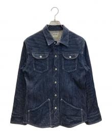 KOJIMA GENES（コジマジーンズ）の古着「4ポケット ワークシャツ」｜インディゴ