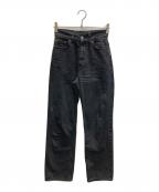 R.H.Vintageロンハーマン・ヴィンテージ）の古着「ハイウエストデニムパンツ」｜ブラック