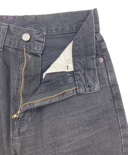 R.H.Vintage（ロンハーマン・ヴィンテージ）R.H.Vintage (ロンハーマン・ヴィンテージ) ハイウエストデニムパンツ ブラック サイズ:SIZE 23の古着・服飾アイテム