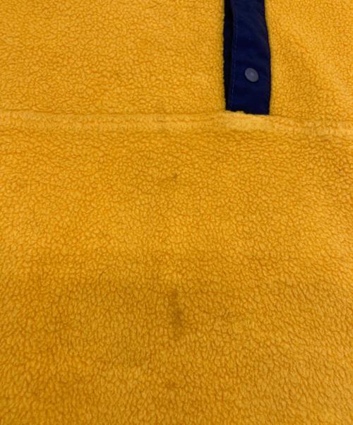 L.L.Bean（エルエルビーン）L.L.Bean (エルエルビーン) ハーフスナップ フリースプルオーバー イエロー サイズ:下記参照の古着・服飾アイテム