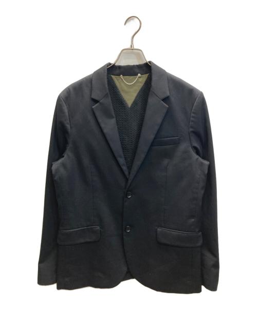 DIESEL（ディーゼル）DIESEL (ディーゼル) テーラードジャケット ブラック サイズ:SIZE 48の古着・服飾アイテム