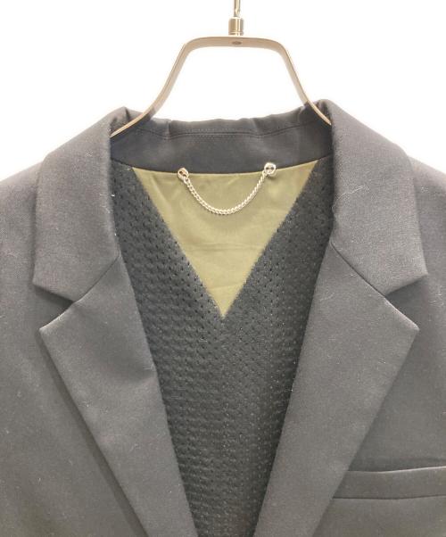 DIESEL（ディーゼル）DIESEL (ディーゼル) テーラードジャケット ブラック サイズ:SIZE 48の古着・服飾アイテム