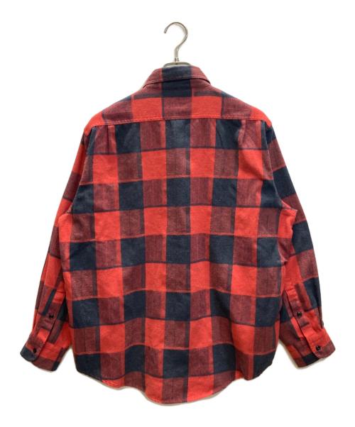 PENNEYS（ペニーズ）penneys (ペニーズ) チェックネルシャツ レッド×ネイビー サイズ:SIZE Mの古着・服飾アイテム