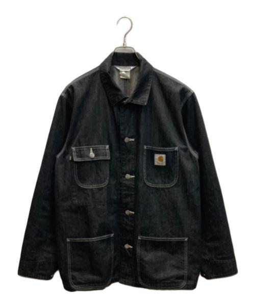 CarHartt（カーハート）CarHartt (カーハート) デニムカバーオール ブラック サイズ:XLの古着・服飾アイテム