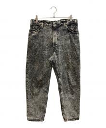 LEVI'S（リーバイス）の古着「550 ケミカルウォッシュ デニムパンツ」｜ブラック