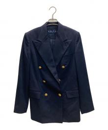 RALPH LAUREN（ラルフローレン）の古着「金釦ダブルジャケット」｜ネイビー