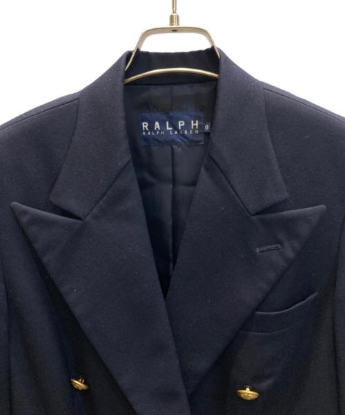 RALPH LAUREN（ラルフローレン）RALPH LAUREN (ラルフローレン) 金釦ダブルジャケット ネイビー サイズ:Freeの古着・服飾アイテム